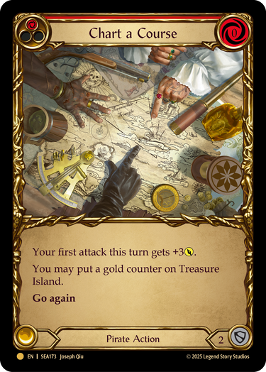 Chart a Course (Red) (Treasure Pack)